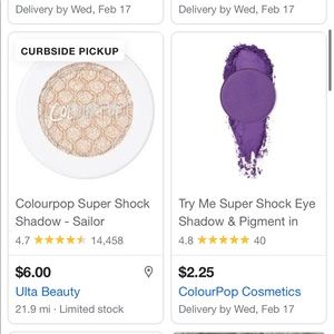 colourpop single shadows